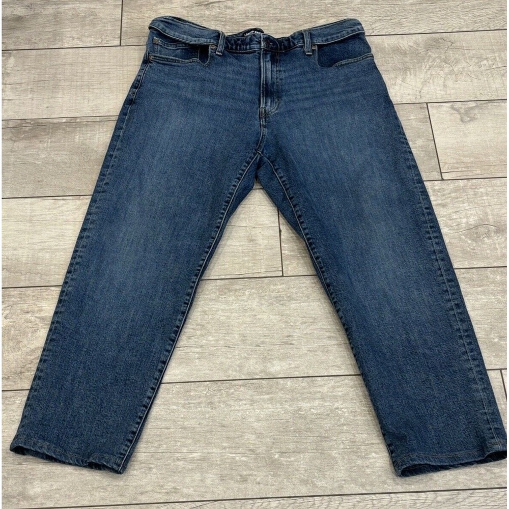 Lands' End Square Rigger Mens Jeans 40x28 Traditional Fit Made in Sri Lanka